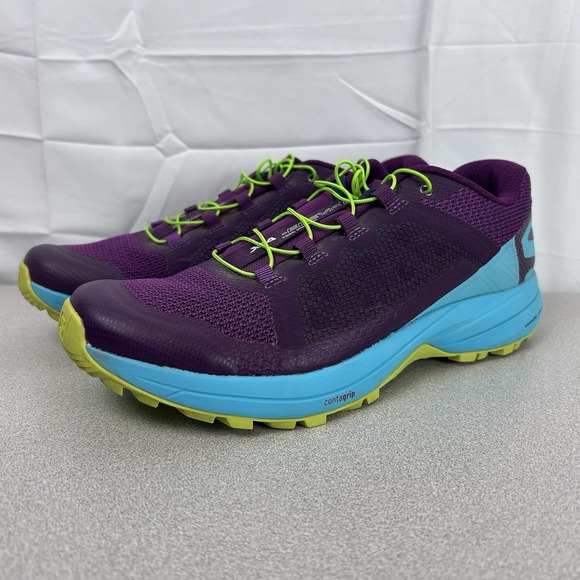 Salomon Shoes - Salomon XA Elevate 401378 Purple Trail Running Hiking Shoes Sneakers Womens Sz 8